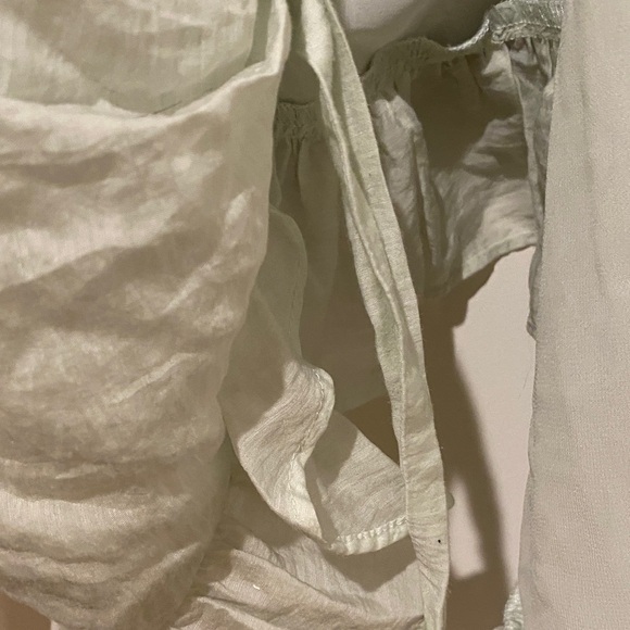 Express Mint Green Ruffle Sleeveless Top - Picture 5 of 6